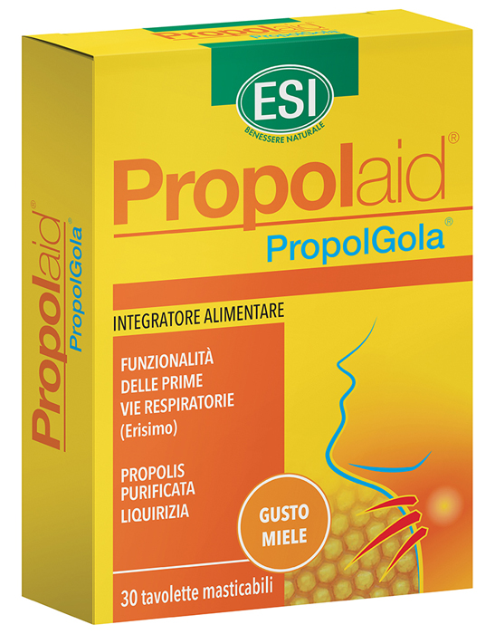 ESI PROPOLAID PROPOLGOLA MIELE 30 TAVOLETTE - Antica Farmacia Ferrari