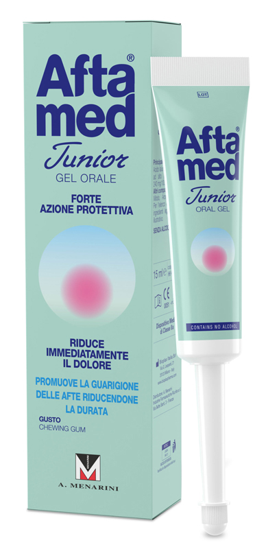 GEL AFTAMED JUNIOR ACIDO IALURONICO 15 ML - Antica Farmacia Ferrari
