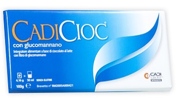 CADICIOC TAVOLETTA LATTE CON GLUCOMANNANO 100 G - Antica Farmacia Ferrari