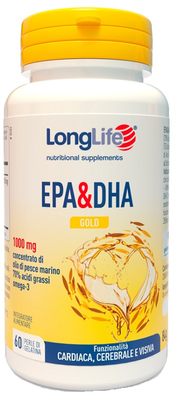LONGLIFE EPA DHA GOLD 60 PERLE - Antica Farmacia Ferrari