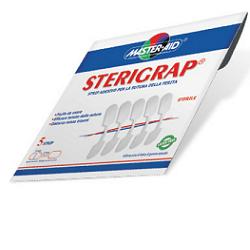 CEROTTO ADESIVO PER SUTURA MASTER-AID STERIGRAP 7X1,3 5 PEZZI - Antica Farmacia Ferrari