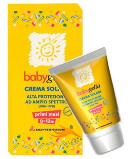 BABYGELLA CREMA SOLARE 0-12 MESI 50ML - Antica Farmacia Ferrari
