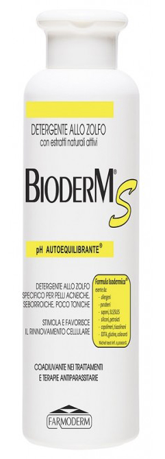 BIODERM S ANTIACNE ANTISEB 250 - Antica Farmacia Ferrari