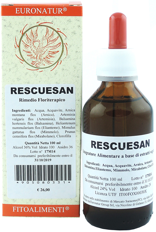 RESCUESAN GOCCE 100 ML - Antica Farmacia Ferrari