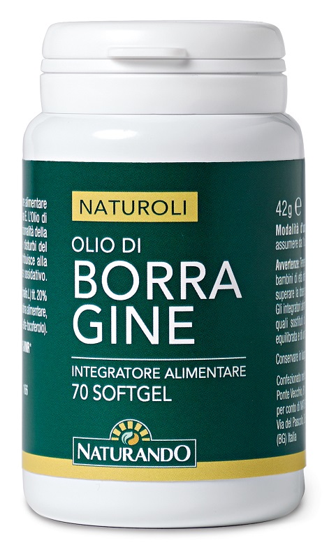 I NATUROLI OLIO DI BORRAGINE 70 CAPSULE - Antica Farmacia Ferrari