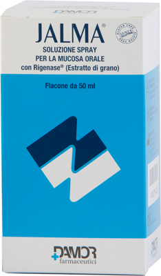 JALMA SOLUZIONE SPRAY PER LA MUCOSA ORALE 50 ML CON NEBULIZZATORE - Antica Farmacia Ferrari