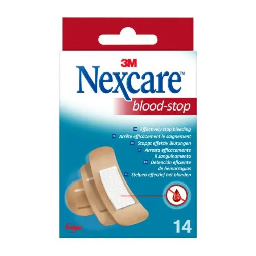 CEROTTO PREPARATO EMOSTATICI NEXCARE BLOOD STOP 14 PEZZI - Antica Farmacia Ferrari