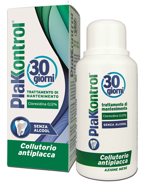 PLAKKONTROL 30 GIORNI COLLUTORIO 250 ML - Antica Farmacia Ferrari