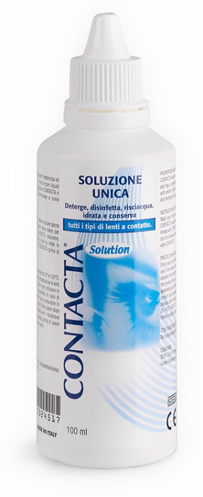SOLUZIONE UNICA ISOTONICA CONTACTA 100ML - Antica Farmacia Ferrari