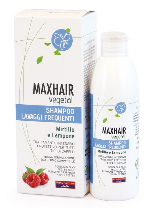 MAX HAIR VEGETAL SHAMPOO PER LAVAGGI FREQUENTI 200 ML - Antica Farmacia Ferrari