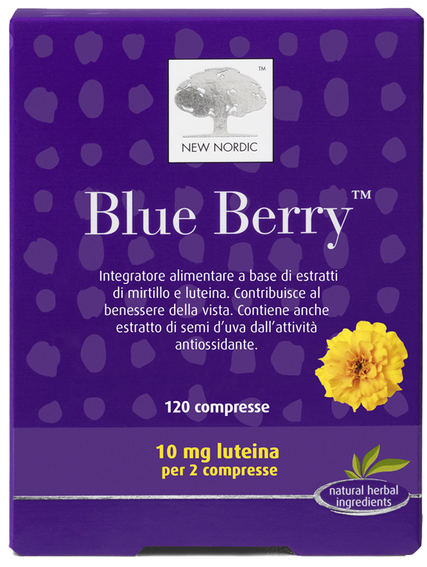 BLUE BERRY 120 COMPRESSE - Antica Farmacia Ferrari