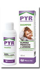 PYR ANTIPEDICUOSI SHAMPOO 100 ML - Antica Farmacia Ferrari