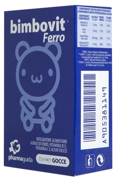 BIMBOVIT FERRO GOCCE 15 ML - Antica Farmacia Ferrari