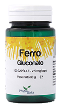 FERRO GLUCONATO 100 CAPSULE - Antica Farmacia Ferrari