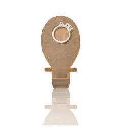 SACCA PER ILEOSTOMIA SISTEMA A 2 PEZZI SENSURA CLICK APERTA TRASPARENTE FORO 40MM CAPACITA' 420ML 30 PEZZI - Antica Farmacia Ferrari