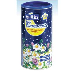 MELLIN BABY BUONANOTTE MELISSA CAMOMILLA VERBENA 200 G - Antica Farmacia Ferrari