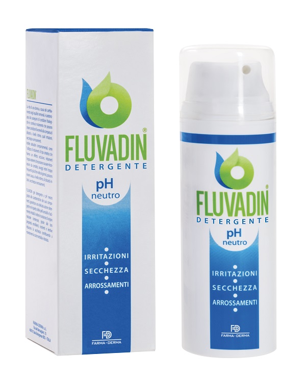 FLUVADIN DETERGENTE A PH NEUTRO SENZA SAPONE 150 ML - Antica Farmacia Ferrari