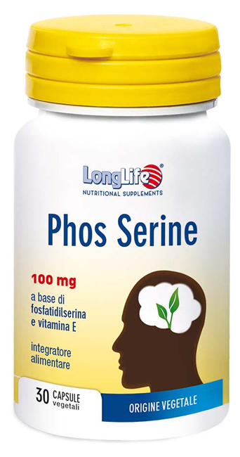 LONGLIFE PHOS SERINE 30 CAPSULE - Antica Farmacia Ferrari