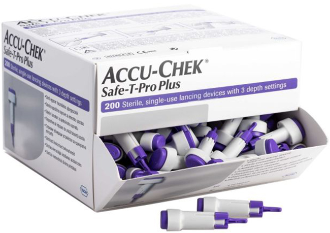 LANCETTE PUNGIDITO ACCU-CHEK SAFE T PRO PLUS PD 200 PEZZI - Antica Farmacia Ferrari