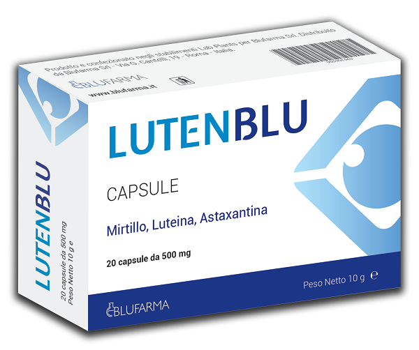 LUTENBLU 20 CAPSULE - Antica Farmacia Ferrari