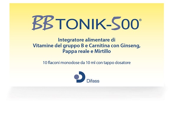BBTONIK 500 10 FLACONCINI 10 ML - Antica Farmacia Ferrari
