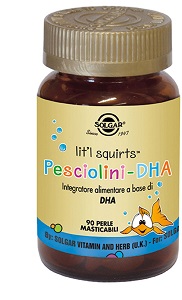 PESCIOLINI DHA 90 PERLE MASTICABILI - Antica Farmacia Ferrari