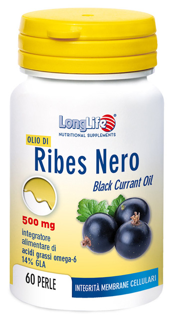 LONGLIFE OLIO RIBES NERO 60 PERLE - Antica Farmacia Ferrari