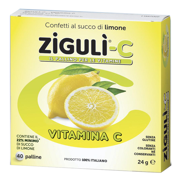 ZIGULI C LIMONE 40 CONFETTI 24 G - Antica Farmacia Ferrari