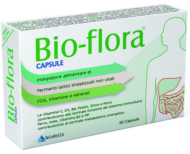 BIOFLORA 30 CAPSULE - Antica Farmacia Ferrari
