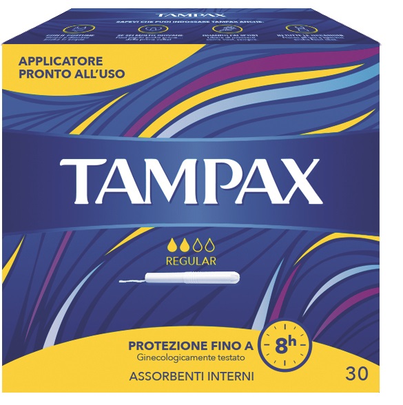 TAMPAX BLUE BOX REGULAR 30 PEZZI - Antica Farmacia Ferrari