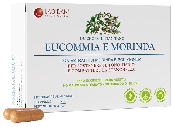 EUCOMMIA MORINDA 60 COMPRESSE BLISTER - Antica Farmacia Ferrari