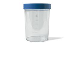 CONTENITORE PIC STERILE TRASPARENTE PER ANALISI DEI FLUIDI ORGANICI 100 ML TAPPO A VITE + ETICHETTA AUTOADESIVA - Antica Farmacia Ferrari