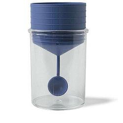 CONTENITORE PIC STERILE TRASPARENTE PER ANALISI COPROLOGICHE+ CUCCHIAINO SPECIMEN TAPPO A VITE ETICHETTA AUTOADESIVA - Antica Farmacia Ferrari