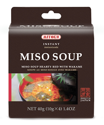 MITOKU ZUPPA DI MISO ISTANTANEA ALLE ALGHE 4 BUSTINE DA 10 G L'UNA - Antica Farmacia Ferrari