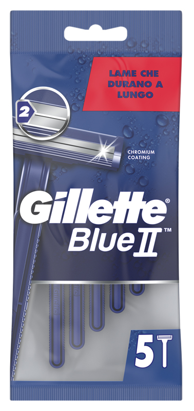 RASOIO GILLETTE BLUE II STANDARD 6 X 20 X 5 - Antica Farmacia Ferrari