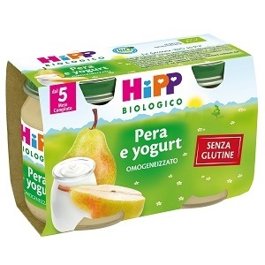 HIPP BIO HIPP BIO OMOGENEIZZATO PERA YOGURT 2X125 G - Antica Farmacia Ferrari