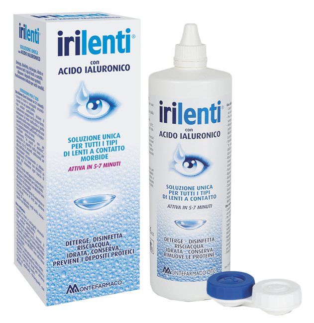 SOLUZIONE UNICA PER LENTI A CONTATTO IRILENTI 300ML - Antica Farmacia Ferrari