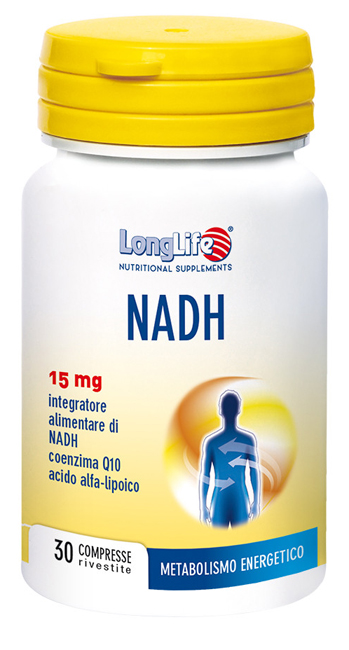 LONGLIFE NADH C/Q10 30 COMPRESSE - Antica Farmacia Ferrari