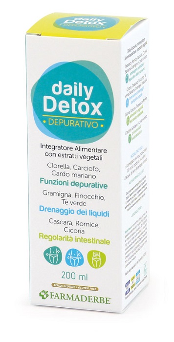 DAILY DETOX SOLUZIONE ORALE 200 ML - Antica Farmacia Ferrari
