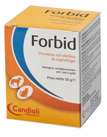 FORBID CANI GATTI POLVERE 50 G - Antica Farmacia Ferrari