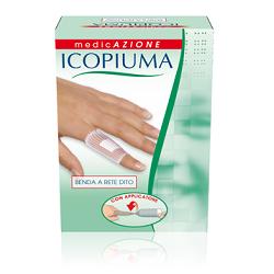 BENDA ICOPIUMA A COMPRESSIONE FISIOLOGICA RETE DITO CAL 1 1 PEZZO CON APPLICATORE - Antica Farmacia Ferrari
