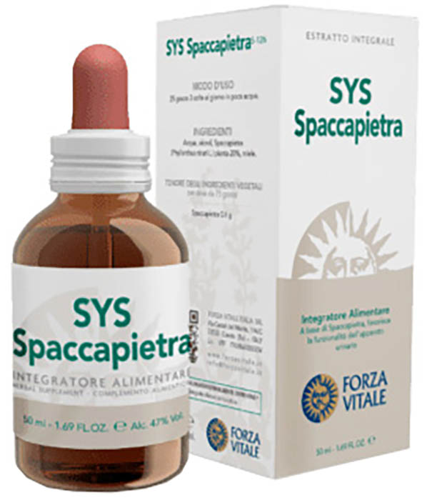 SYS SPACCAPIETRA GOCCE 50 ML - Antica Farmacia Ferrari