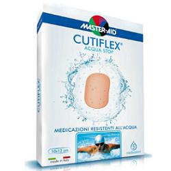 MEDICAZIONE AUTOADESIVA TRASPARENTE IMPERMEABILE MASTER-AID CUTIFLEXMED 10X12 CM 5 PEZZI - Antica Farmacia Ferrari