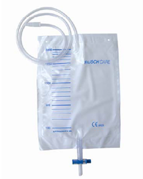SACCA DI DRENAGGIO LETTO PER INCONTINENZA 2000ML IN PVC CON VALVOLA DI NON RITORNO E SCARICO STERILE CON TUBO DI RACCORDO130CM 75 PEZZI RIUTILIZZABILE - Antica Farmacia Ferrari