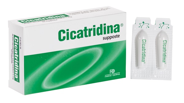 CICATRIDINA SUPPOSTE 10 PEZZI - Antica Farmacia Ferrari