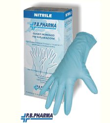 GUANTO NITRILE MEDIO 100 PEZZI - Antica Farmacia Ferrari