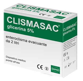 ENTEROCLISMA CLISMASAC 5% 2LITRI - Antica Farmacia Ferrari