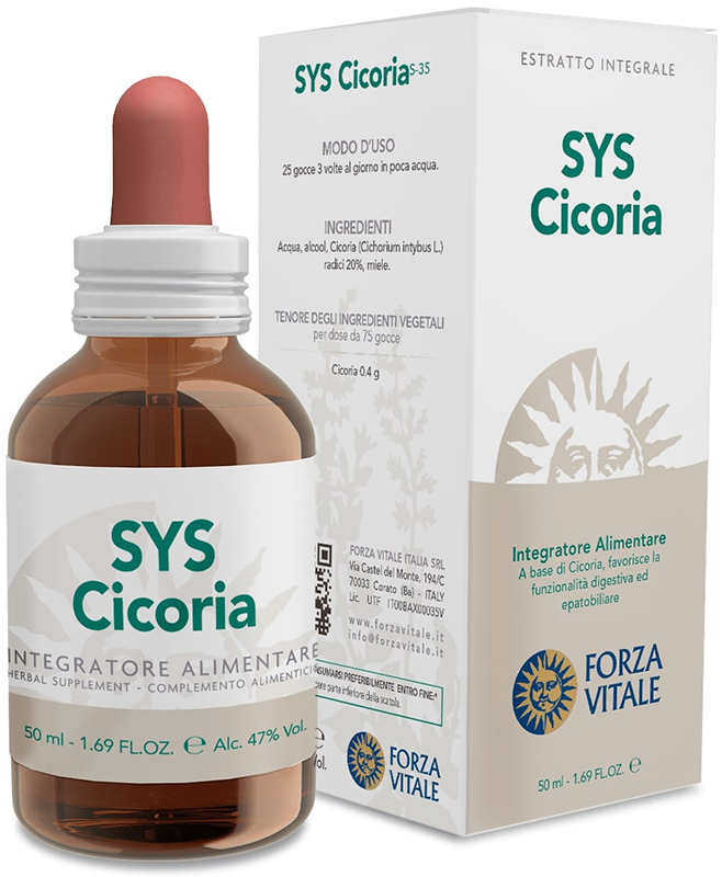 SYS CICORIA GOCCE 50 ML - Antica Farmacia Ferrari