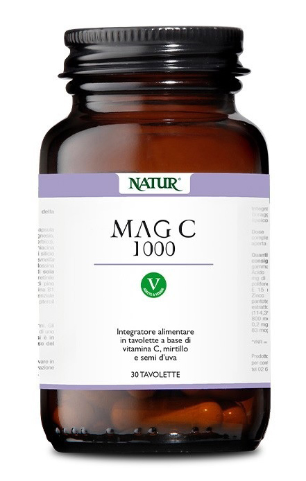 NATUR MAG C 1000 30 TAVOLETTE - Antica Farmacia Ferrari