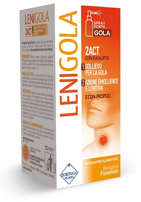 LENIGOLA SPRAY FORTE PROPOLI 20 ML - Antica Farmacia Ferrari